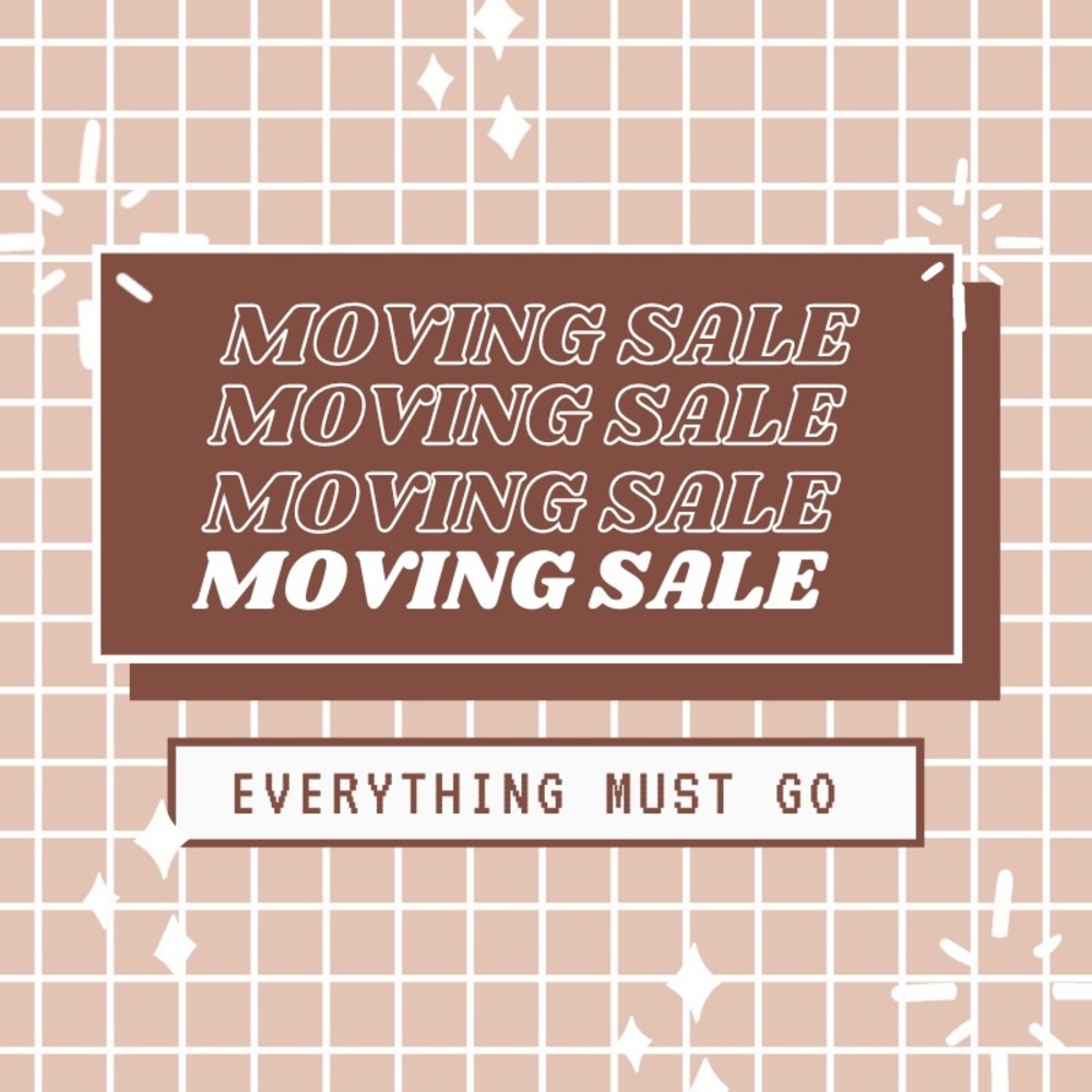 MOVING SALE